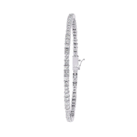 Timeless Round Lab Grown Diamond Bracelet - Ophiratbf