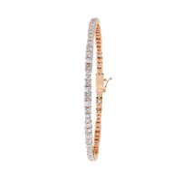 Timeless Round Lab Grown Diamond Bracelet - Ophiratbf