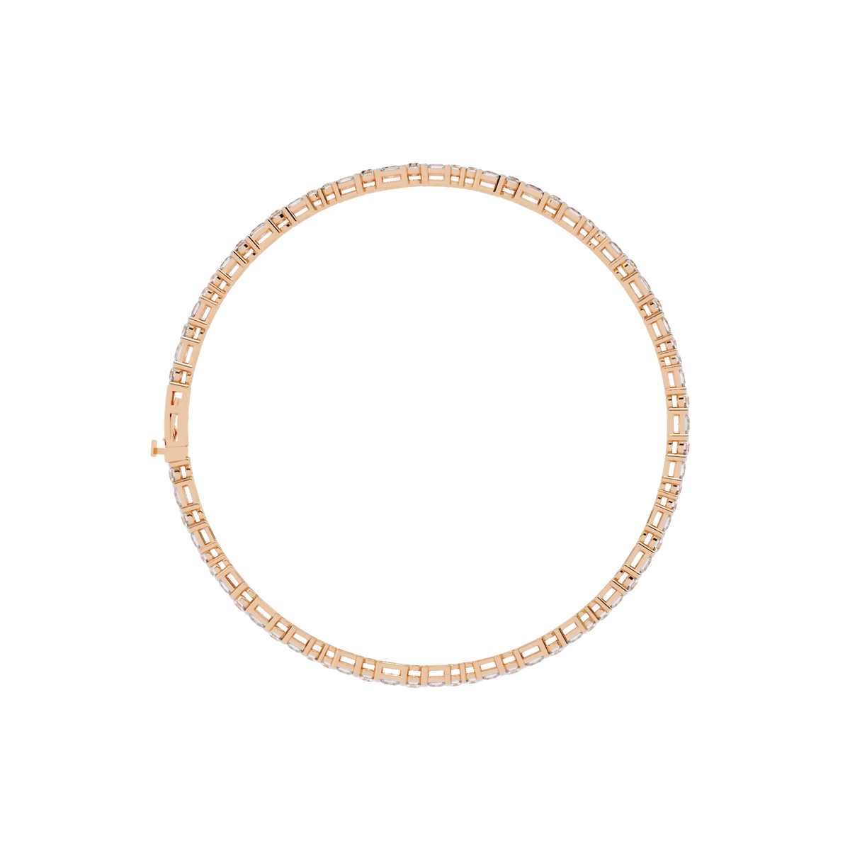 Timeless Round Lab Grown Diamond Bracelet - Ophiratbf
