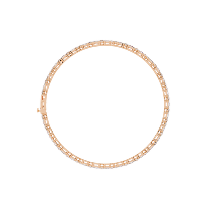 Timeless Round Lab Grown Diamond Bracelet