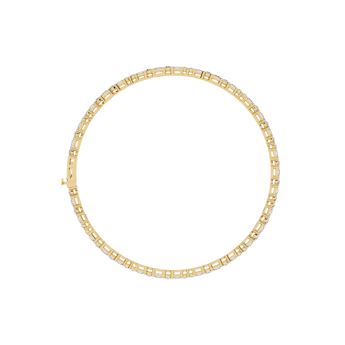 Timeless Round Lab Grown Diamond Bracelet - Ophiratbf