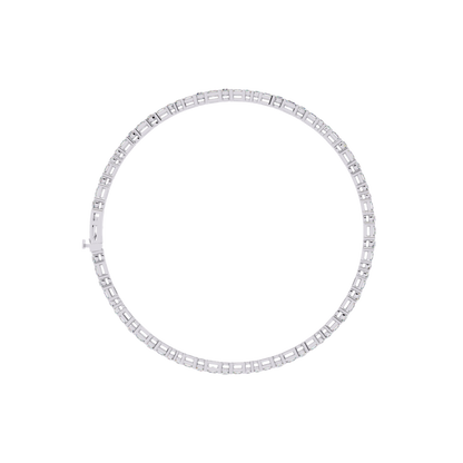 Timeless Round Lab Grown Diamond Bracelet