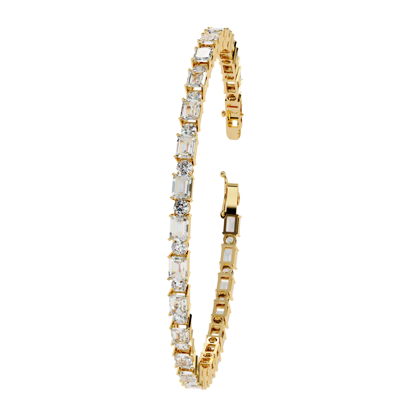 alterna shine lab grown diamond bracelet