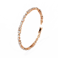 Mosaic Cut Lab Grown Diamond Bracelet - Ophiratbf