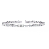 Mosaic Cut Lab Grown Diamond Bracelet - Ophiratbf