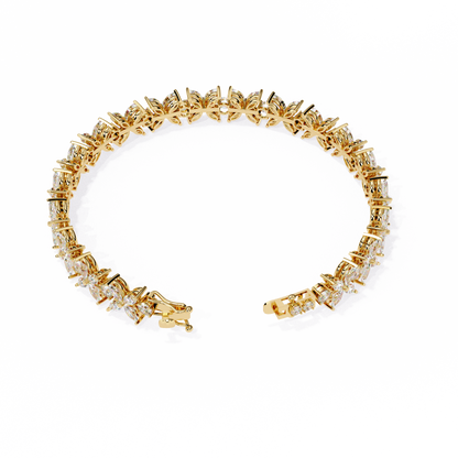 Flora Luxe Lab Grown Diamond Tennis Bracelet
