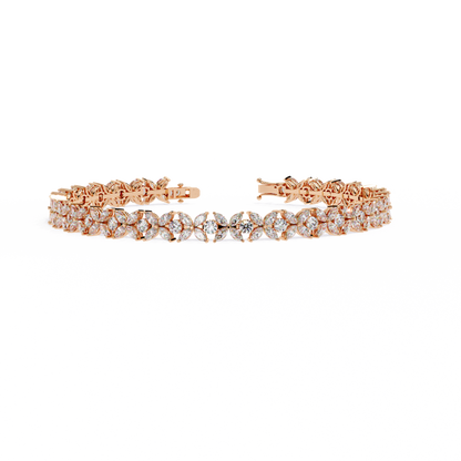 Flora Luxe Lab Grown Diamond Tennis Bracelet