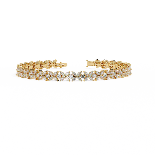 Flora Luxe Lab Grown Diamond Tennis Bracelet