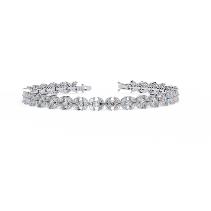 Flora Luxe Lab Grown Diamond Tennis Bracelet