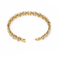 Flora Luxe Lab Grown Diamond Tennis Bracelet - Ophiratbf