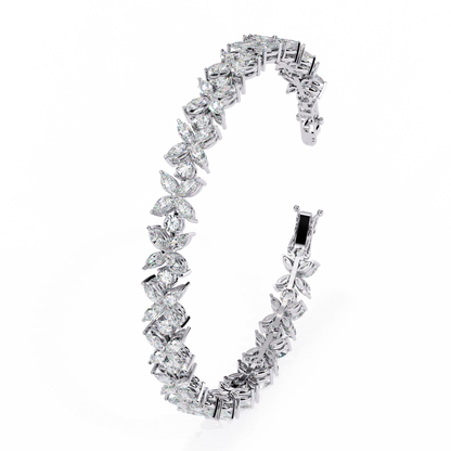 Flora Luxe Lab Grown Diamond Tennis Bracelet