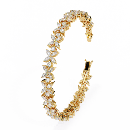 Flora Luxe Lab Grown Diamond Tennis Bracelet