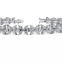 Flora Luxe Lab Grown Diamond Tennis Bracelet - Ophiratbf