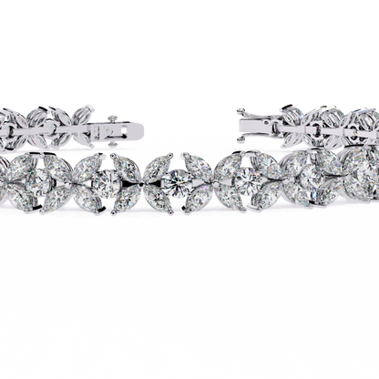 Flora Luxe Lab Grown Diamond Tennis Bracelet