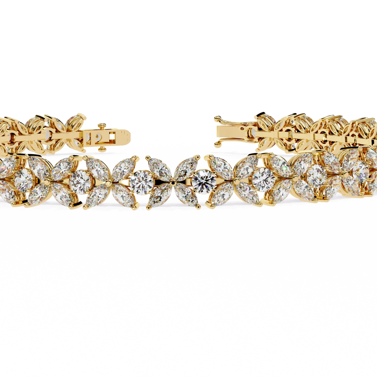 Flora Luxe Lab Grown Diamond Tennis Bracelet - Ophiratbf
