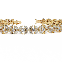 Flora Luxe Lab Grown Diamond Tennis Bracelet - Ophiratbf