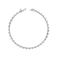 Minimal Luxe Lab Grown Diamond Tennis Bracelet - Ophiratbf