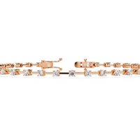 Minimal Luxe Lab Grown Diamond Tennis Bracelet - Ophiratbf