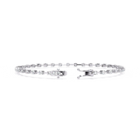 Minimal Luxe Lab Grown Diamond Tennis Bracelet - Ophiratbf