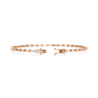 Minimal Luxe Lab Grown Diamond Tennis Bracelet - Ophiratbf