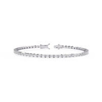 Baguette Allure Lab Grown Diamond Tennis Bracelet - Ophiratbf