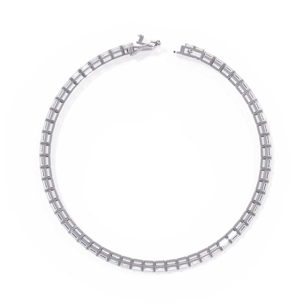 Baguette Allure Lab Grown Diamond Tennis Bracelet - Ophiratbf