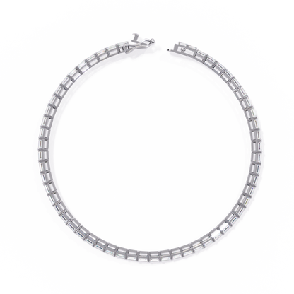 Baguette Allure Lab Grown Diamond Tennis Bracelet