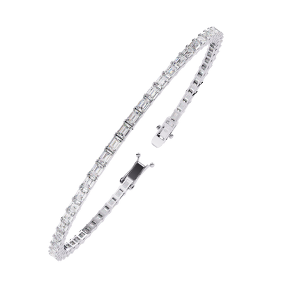 Baguette Allure Lab Grown Diamond Tennis Bracelet
