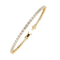 Baguette Allure Lab Grown Diamond Tennis Bracelet - Ophiratbf