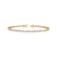 Baguette Allure Lab Grown Diamond Tennis Bracelet - Ophiratbf