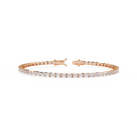 Baguette Allure Lab Grown Diamond Tennis Bracelet - Ophiratbf