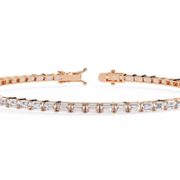 Baguette Allure Lab Grown Diamond Tennis Bracelet - Ophiratbf