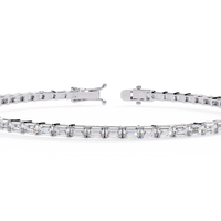Baguette Allure Lab Grown Diamond Tennis Bracelet - Ophiratbf