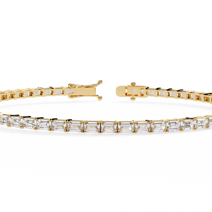 Baguette Allure Lab Grown Diamond Tennis Bracelet