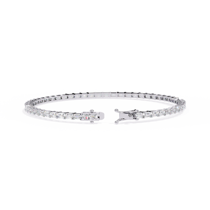 Baguette Allure Lab Grown Diamond Tennis Bracelet