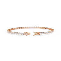 Baguette Allure Lab Grown Diamond Tennis Bracelet - Ophiratbf