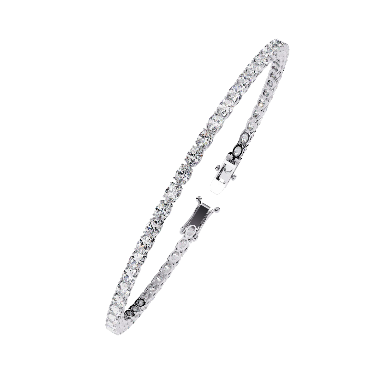 Infinite Shine Lab Grown Diamond Tennis Bracelet - Ophiratbf