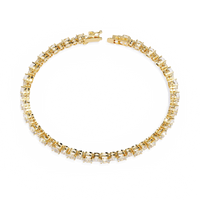 Grandeur Line Lab Grown Diamond Tennis Bracelet - Ophiratbf