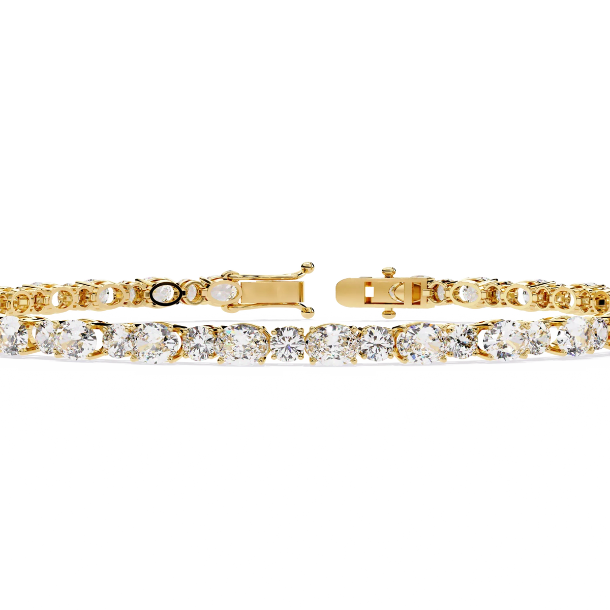 Grandeur Line Lab Grown Diamond Tennis Bracelet - Ophiratbf