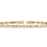 Grandeur Line Lab Grown Diamond Tennis Bracelet - Ophiratbf