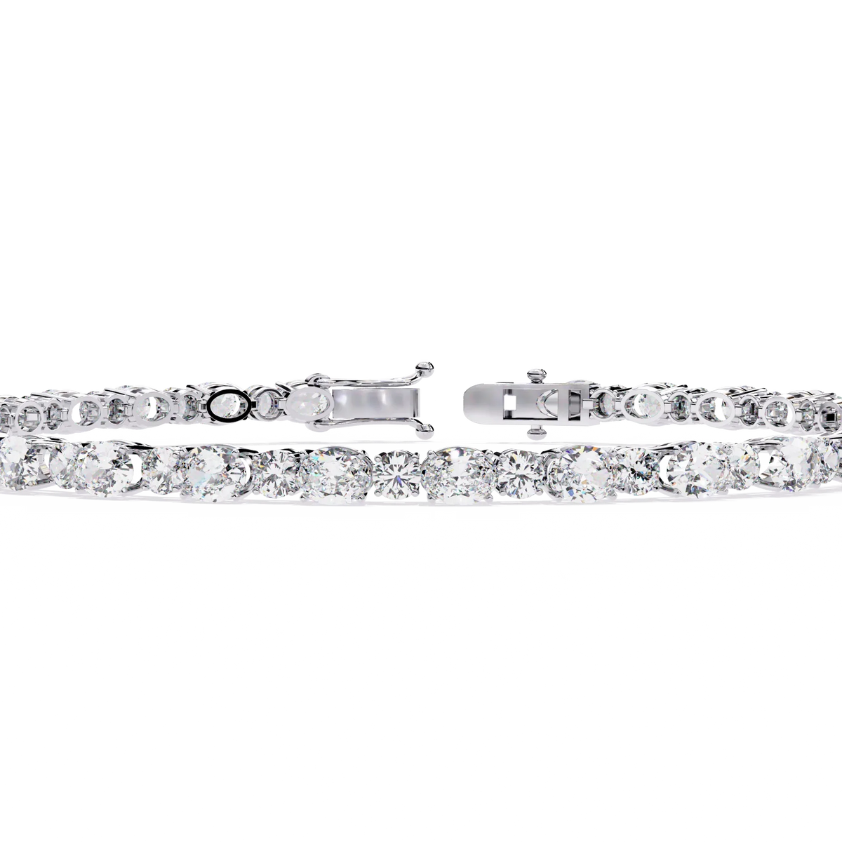 Grandeur Line Lab Grown Diamond Tennis Bracelet - Ophiratbf