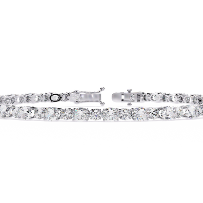 Grandeur Line Lab Grown Diamond Tennis Bracelet