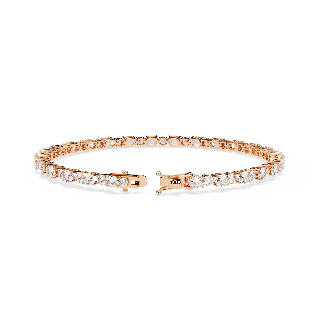 Grandeur Line Lab Grown Diamond Tennis Bracelet - Ophiratbf