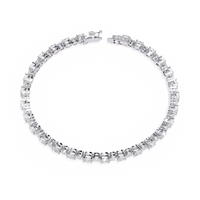 Grandeur Line Lab Grown Diamond Tennis Bracelet - Ophiratbf
