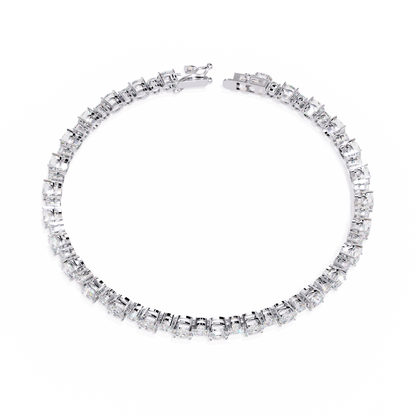 Grandeur Line Lab Grown Diamond Tennis Bracelet