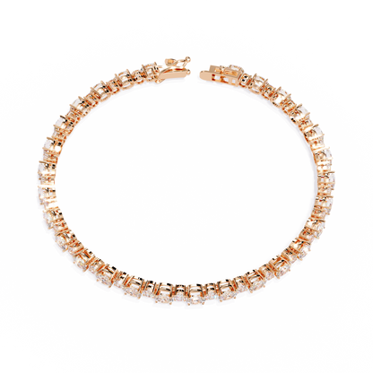 Grandeur Line Lab Grown Diamond Tennis Bracelet