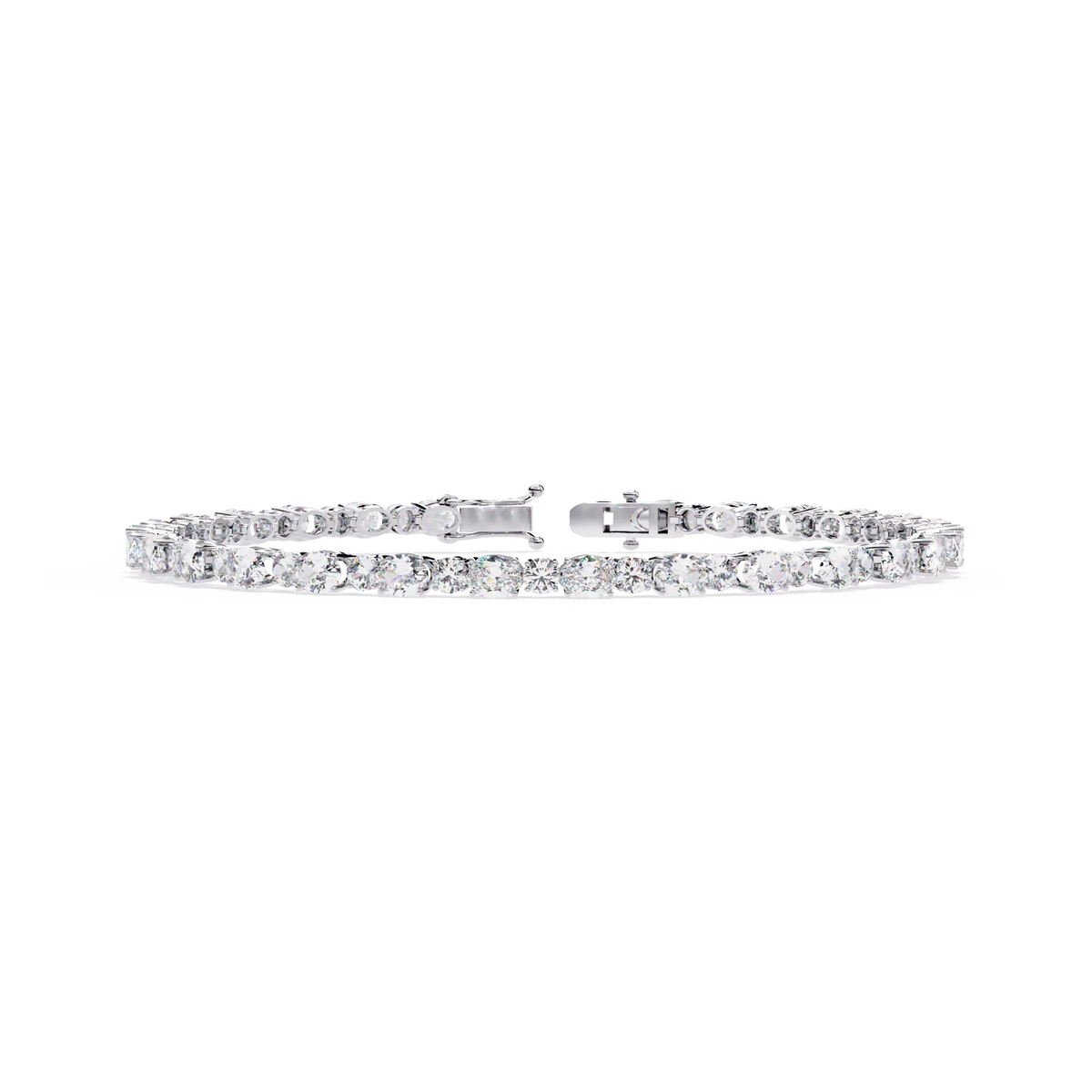 Grandeur Line Lab Grown Diamond Tennis Bracelet - Ophiratbf