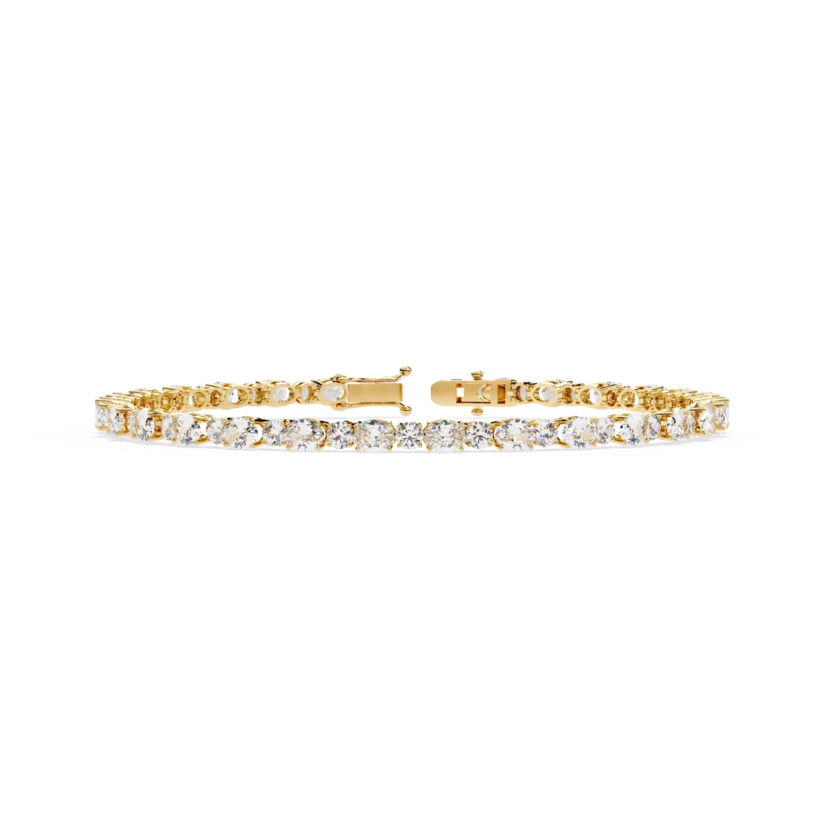 Grandeur Line Lab Grown Diamond Tennis Bracelet - Ophiratbf