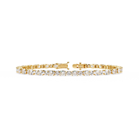 Grandeur Line Lab Grown Diamond Tennis Bracelet