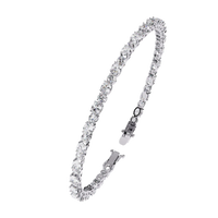 Grandeur Line Lab Grown Diamond Tennis Bracelet - Ophiratbf
